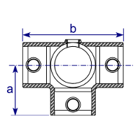 V24_5-Wege-T-Stück_Rohrverbinder_Tubefittings_Pipe-Clamps V24_5-Wege-T-Stück_Rohrverbinder_Rohrschellen